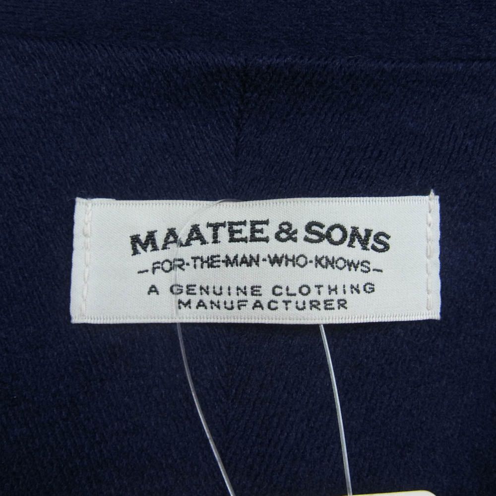 マーティーアンドサンズ MAATEE&SONS 23SS MT3103-0904 FULL JIP 