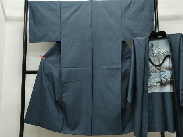 平和屋着物●男性 本場大島紬 アンサンブル 120亀甲 総詰め 正絹 CAAR8134vf