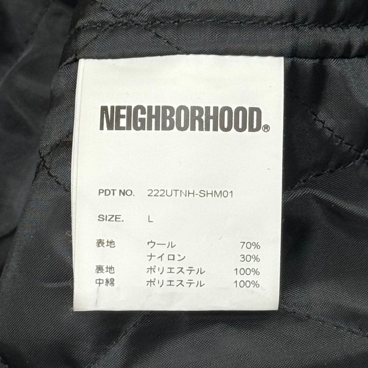 定価37400円 美品 NEIGHBORHOOD 22AW BUFFALO CHECK SH LS . WN