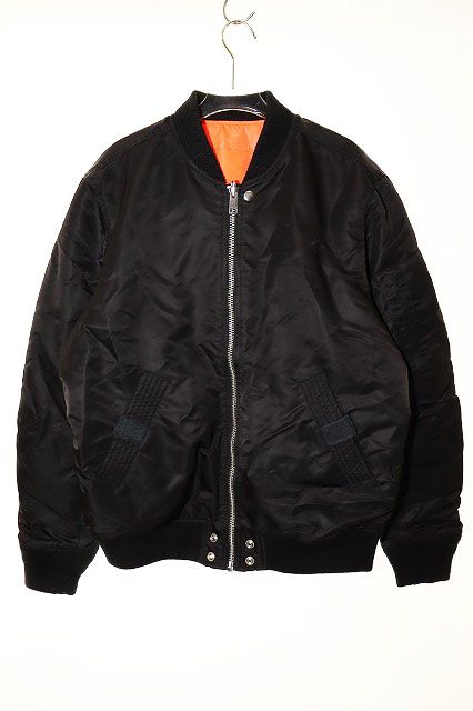 ディーゼル MA-1 ボンバージャケット リバーシブル M ブラック