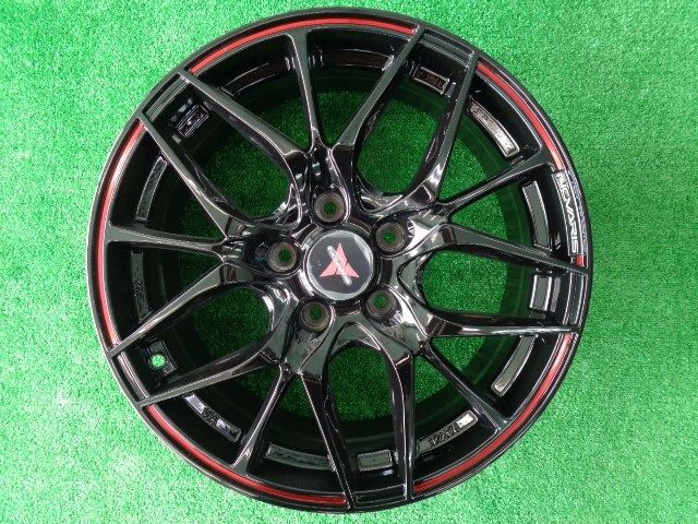 7J-17インチ 5H114.3 +42 ウェッズ ノヴァリスSH 社外 中古