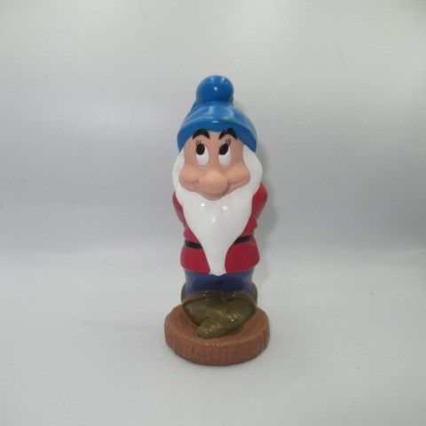 ビンテージSnow White白雪姫７人の小人ソフビフィギュア人形ぬいぐるみBashful（バシュフル）1品限り