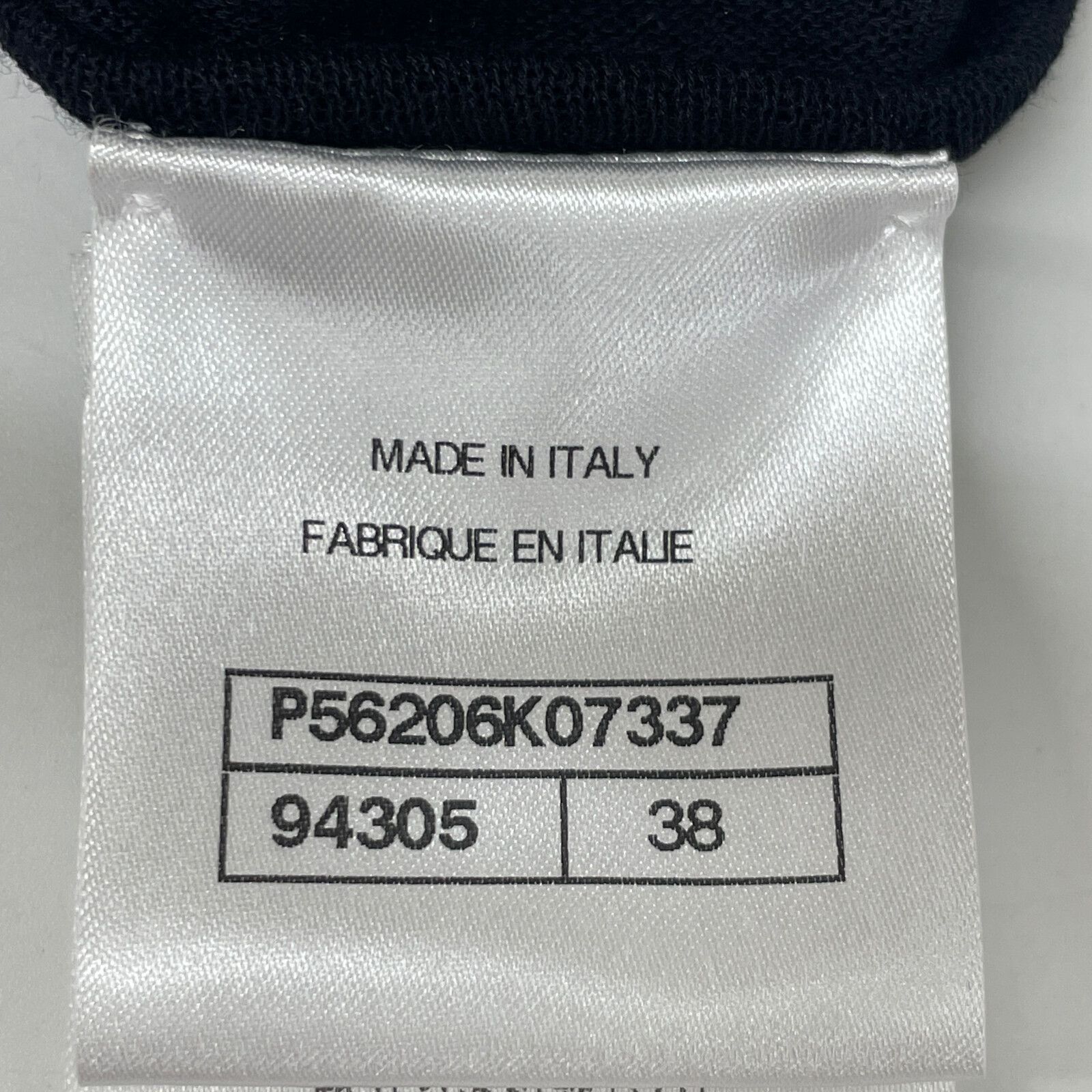 CHANEL シャネル ブラック P56206K07337 スパンコールスカート