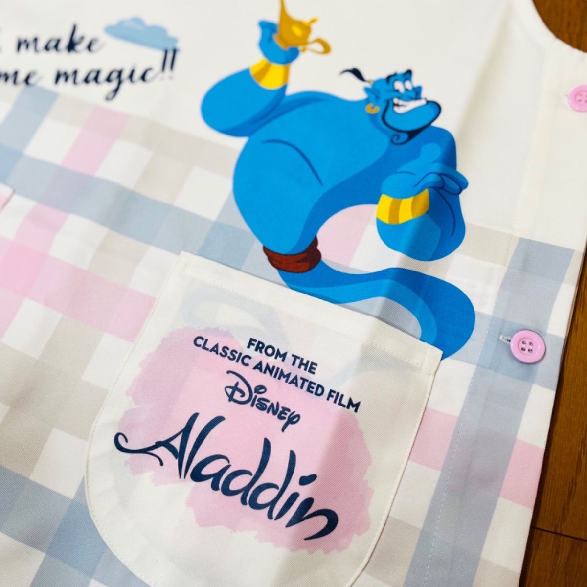 新品非売品、エプロン、ミスタードーナツ 、ディズニー、アラジン 新品非売品、エプロン、ミスタードーナツ 、ディズニー、アラジン