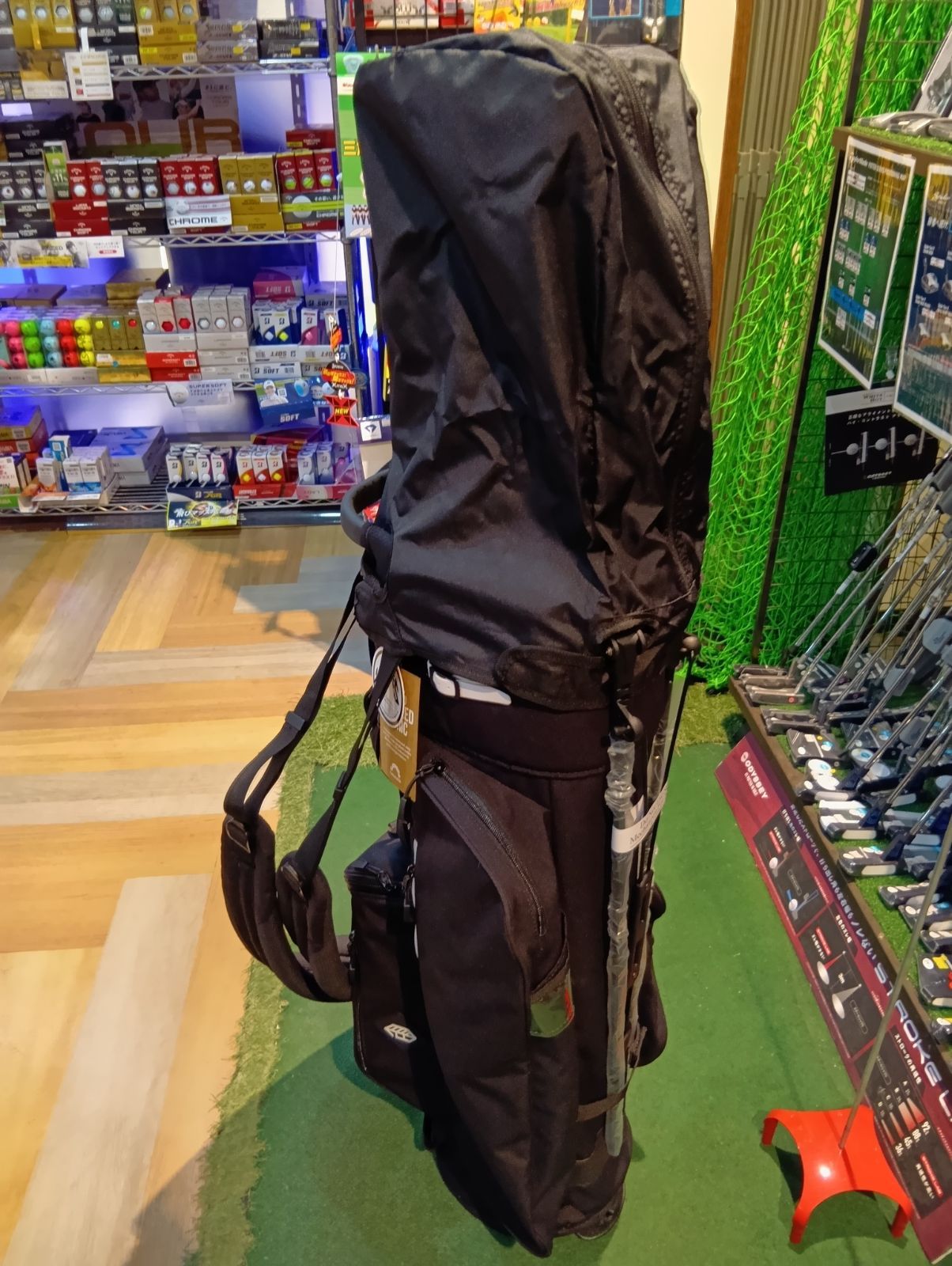 スタンドバッグ Black