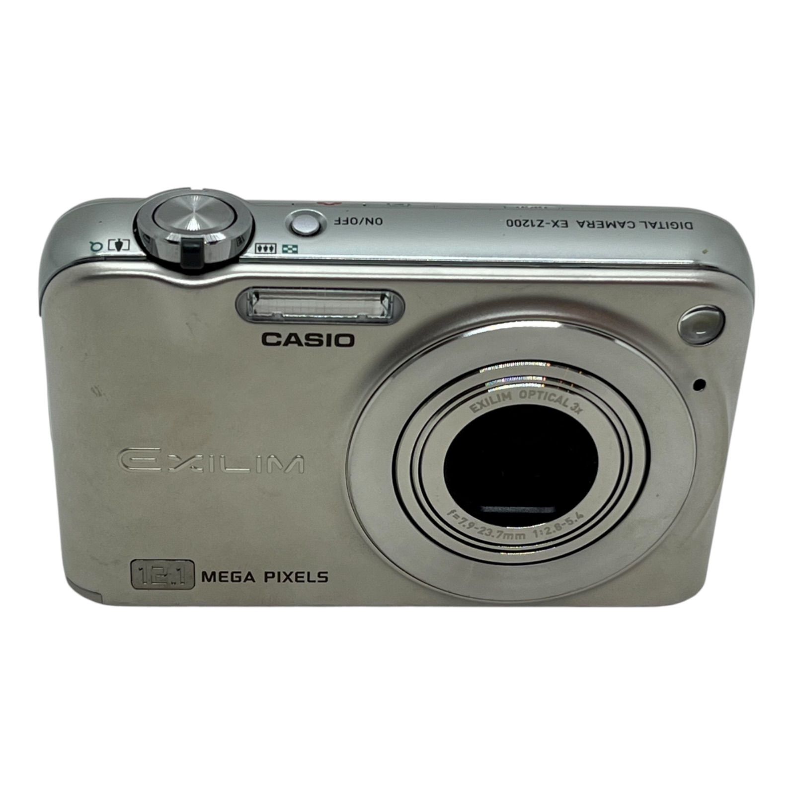 カシオ EXILIM デジタルカメラ EX-Z1200 シルバー コンデジ