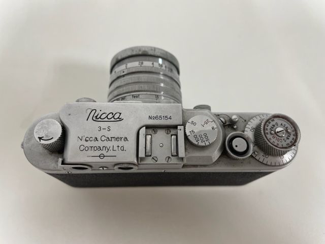 L6963】 カメラ 一眼レフ Nicca ニッカ 3-S NIKKOR-H-C 1:2 f=5cm