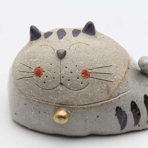 美濃焼 百猫シリーズ 置物（小）「5632」 23328 ※陶器,個性的,高品質