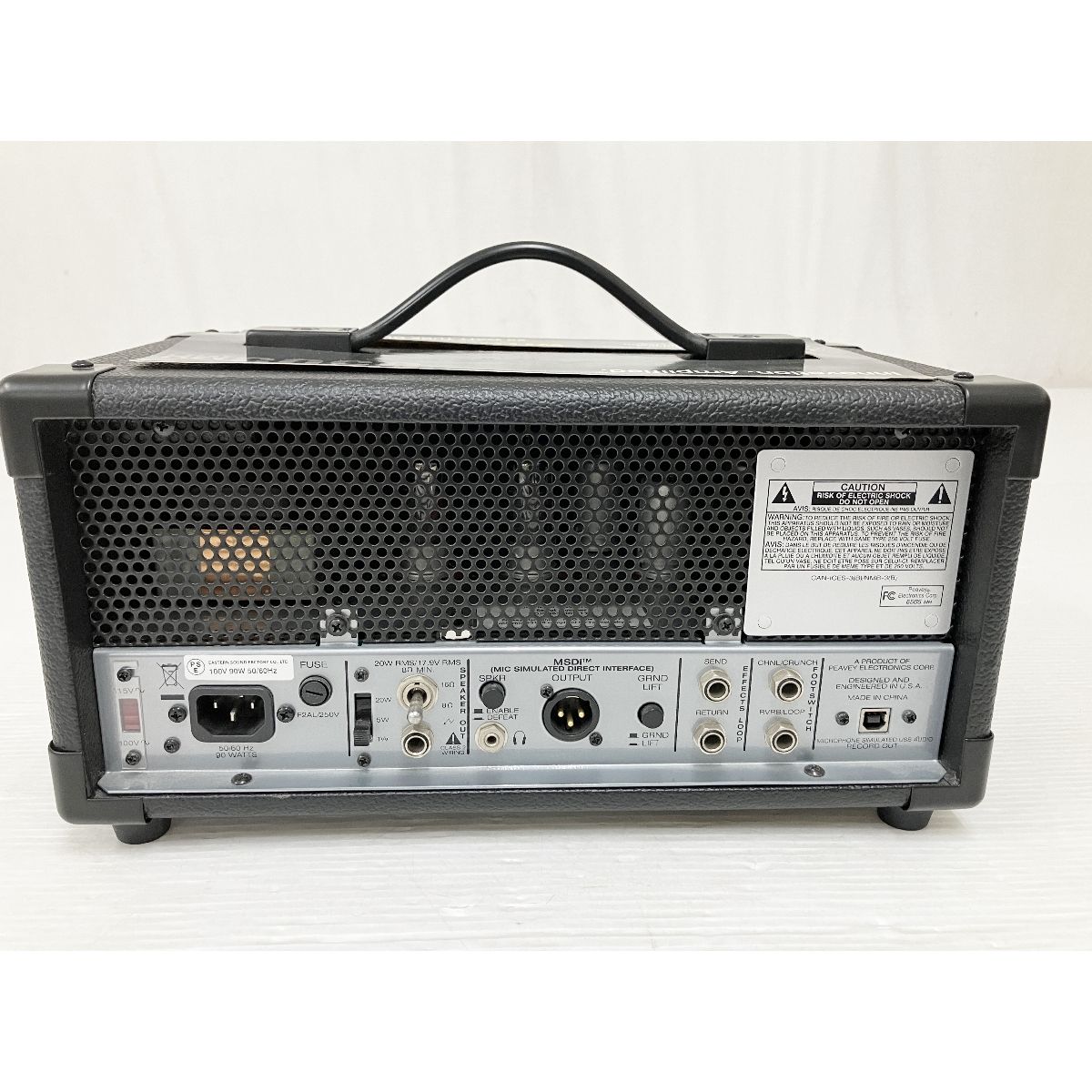 動作保証】 PEAVEY 6505 MH ヘッドアンプ 音響 器材 歪み ギター 中古 美品 O8962724 - メルカリ