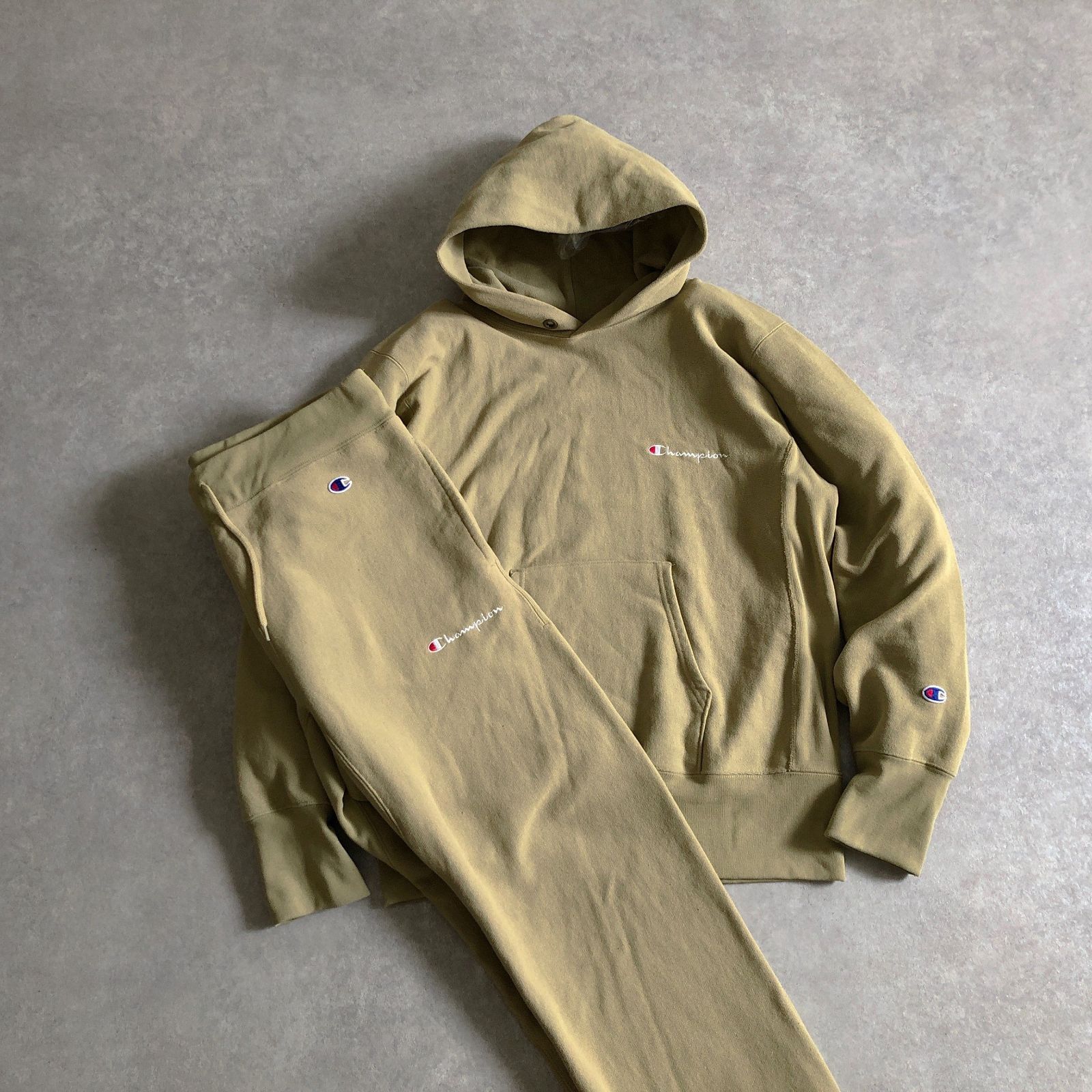 定価2.5万 Champion REVERSE WEAVE L.W.D 軽量.保温.ドライ モデル 