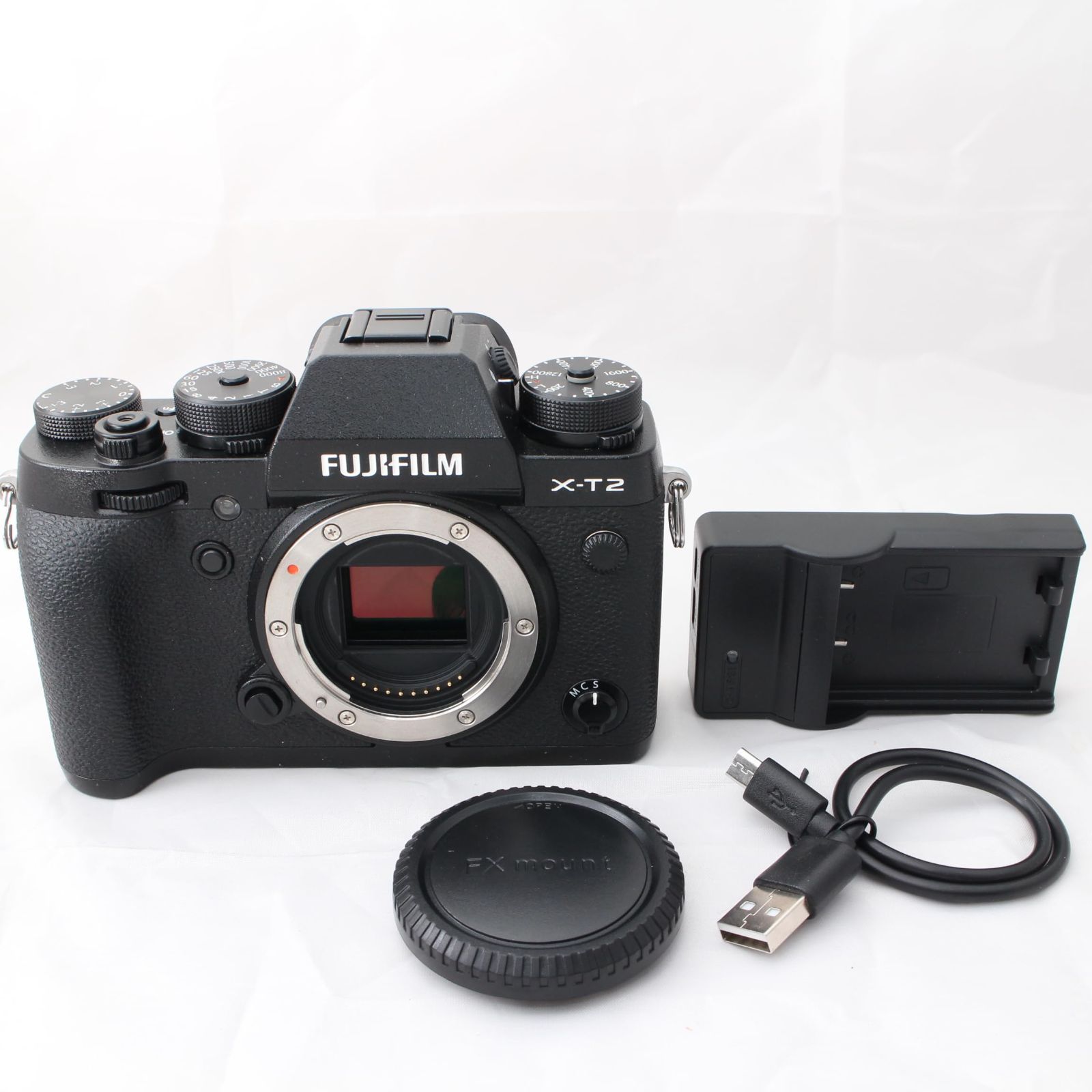 ☆美品☆FUJIFILM ☆ FUJIFILM ミラーレス一眼 X-T2 ボディ X-T2-B ☆美品☆FUJIFILM ☆ FUJIFILM ミラーレス一眼 X-T2 ボディ X-T2-B