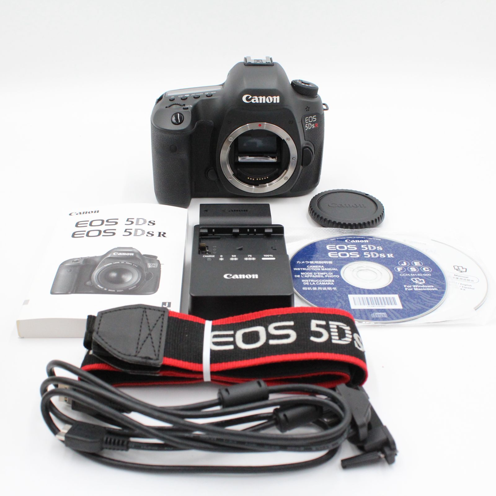 ショット数9519回。☆新品級☆ CANON キャノン EOS 5Ds R ボディ 