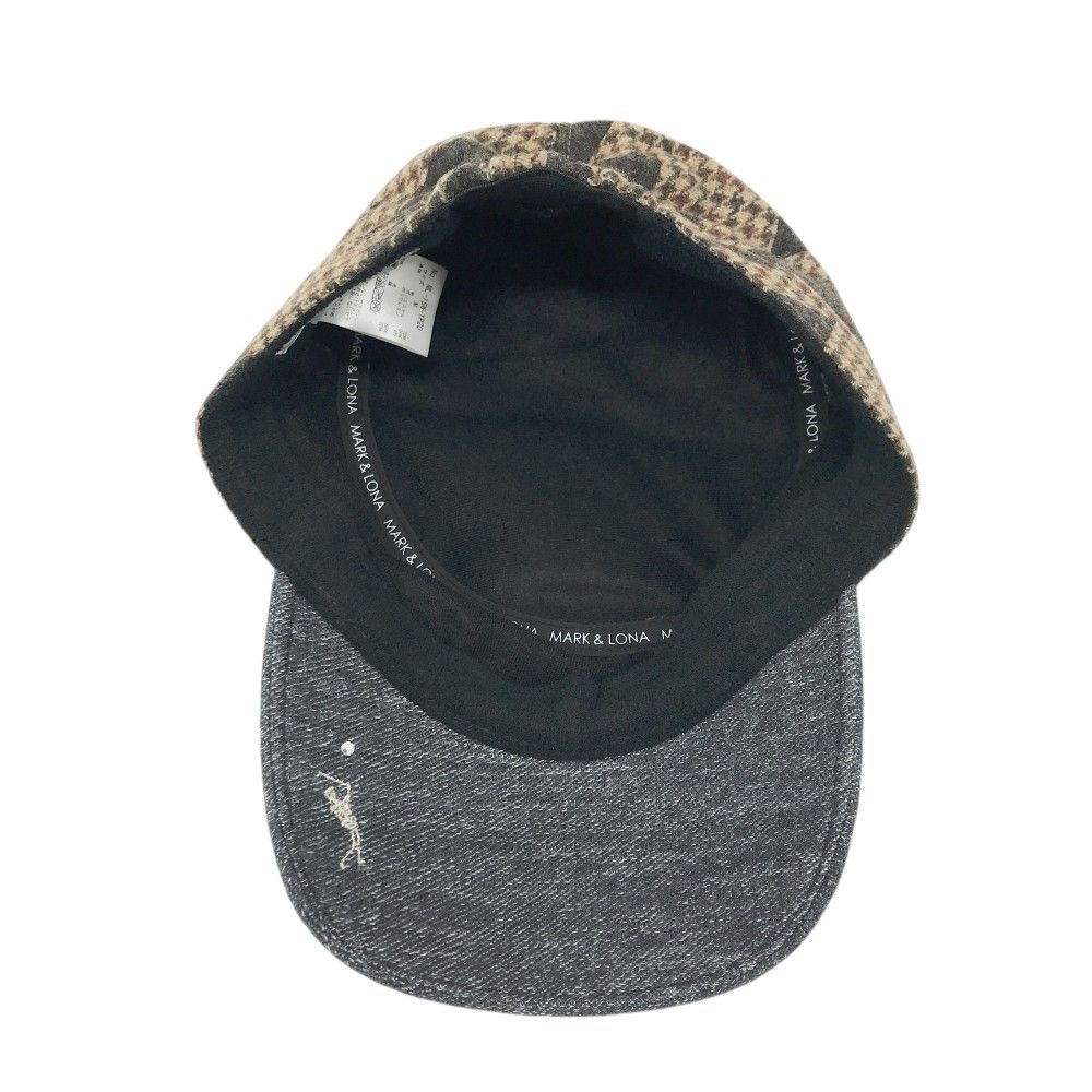 新品❤️MARK & LONA キャップ ベージュ ゴルフ ゴルフ MARK & LONA キャップ ベージュ ゴルフウェア