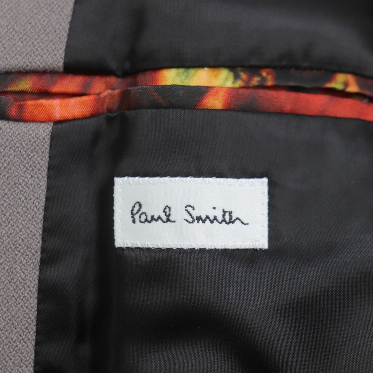 極美品▽Paul Smith ポールスミス 739N フード・ベルト付き メルトン