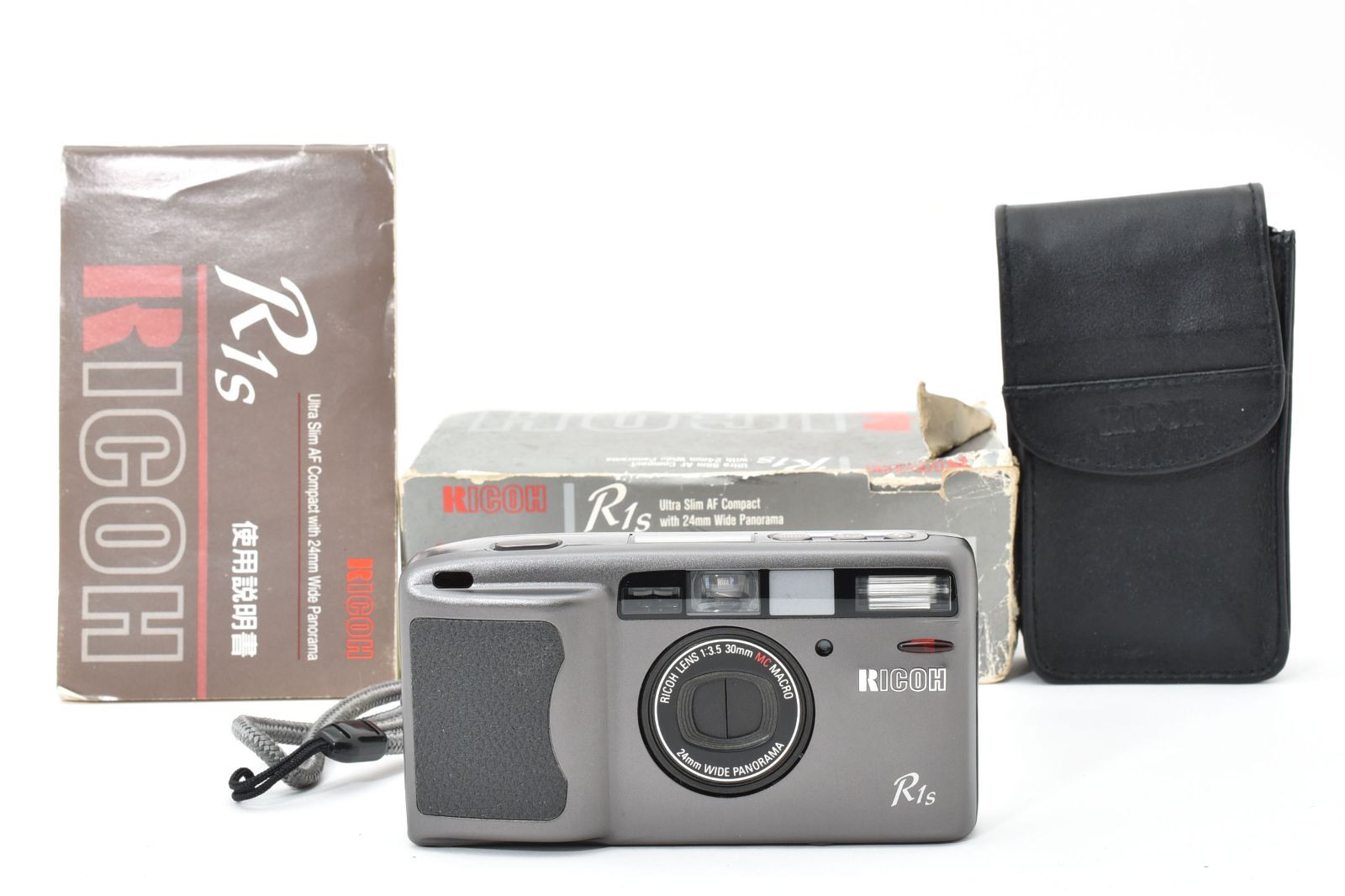 リコー Ricoh R1s コンパクト フィルム カメラ 動作未 A0601