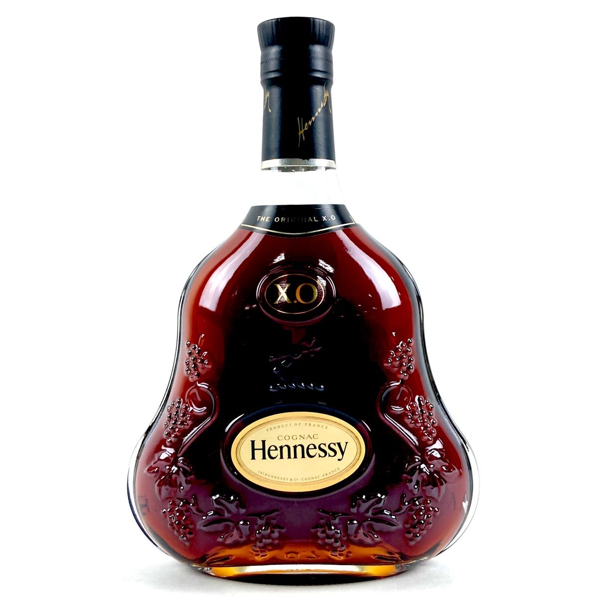 ヘネシー Hennessy XO 黒キャップ クリアボトル 700ml ブランデー コニャック 古酒