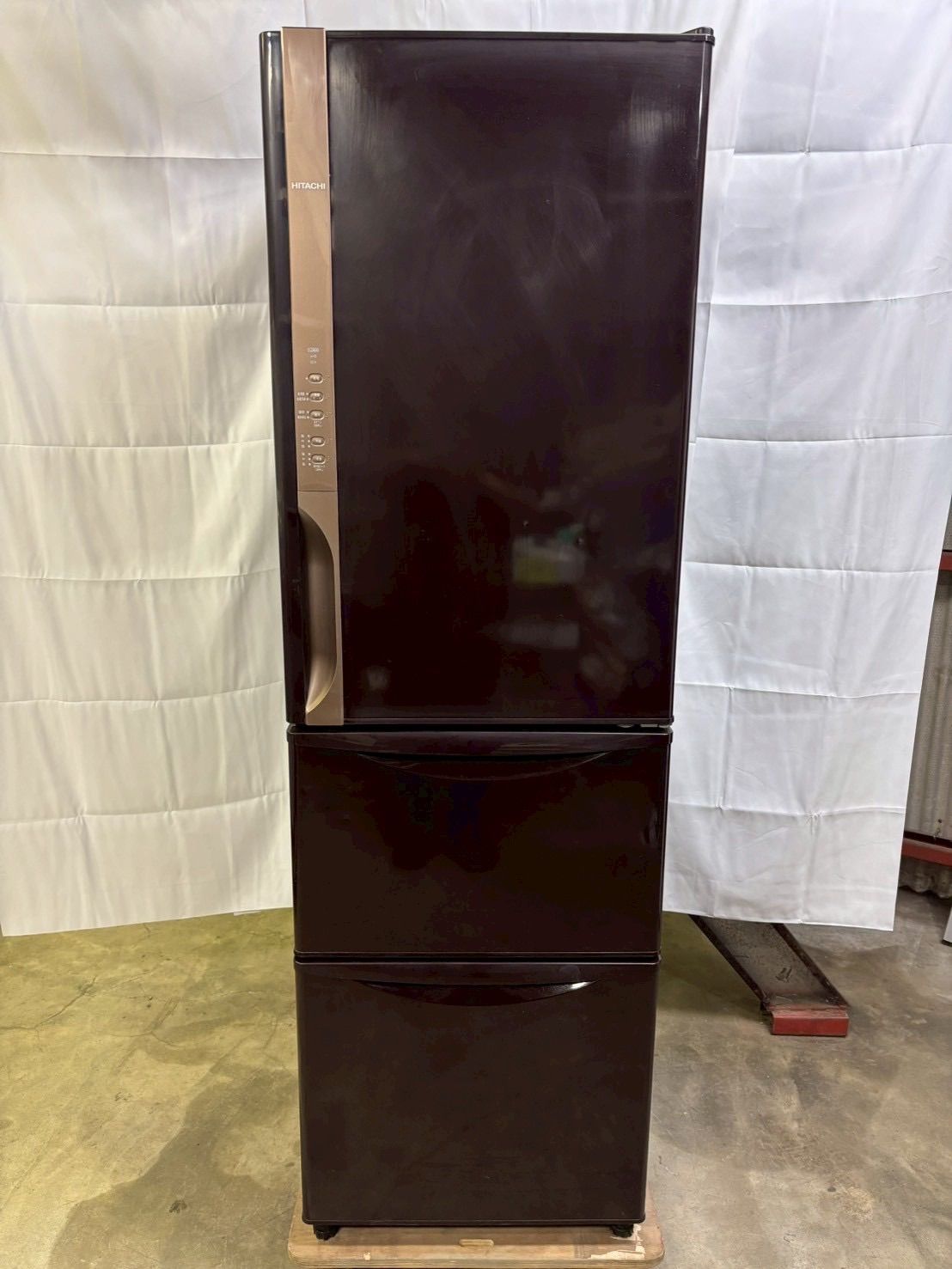 HITACHI 冷蔵庫 R-K320HV 2017年製 315 右開き