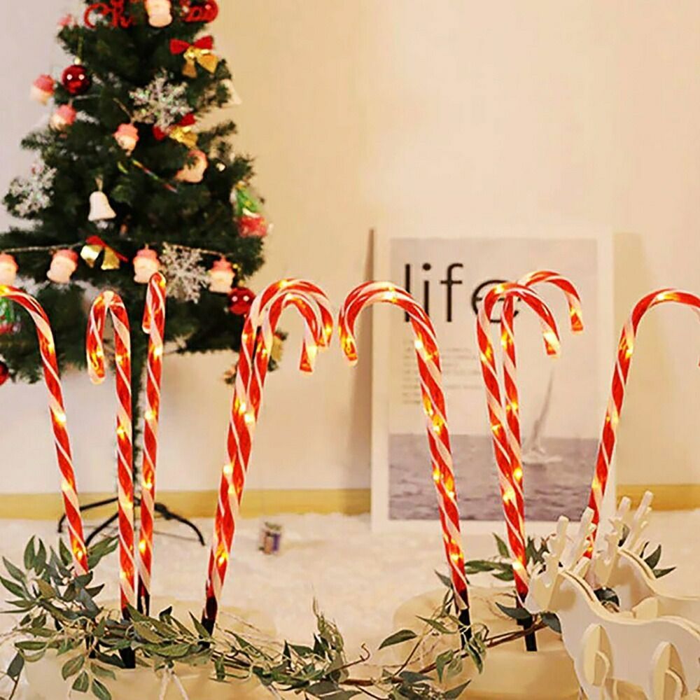 クリスマス LED キャンディースティック 10ピースセット US クリスマス LED キャンディースティック 10ピースセット US 【公式通販】 クリスマス