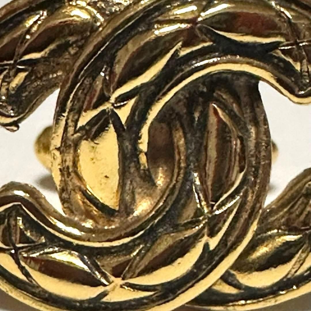 シャネル CHANEL カフリンクス マトラッセ ココマーク ゴールド GP