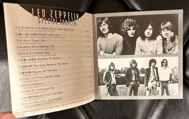 ツェッペリンコレクター必見！】Led Zeppelin スペシャル・サンプラー CD Special Sampler 非売品 プロモ 美品 レッド・ ツェッペリン - メルカリ