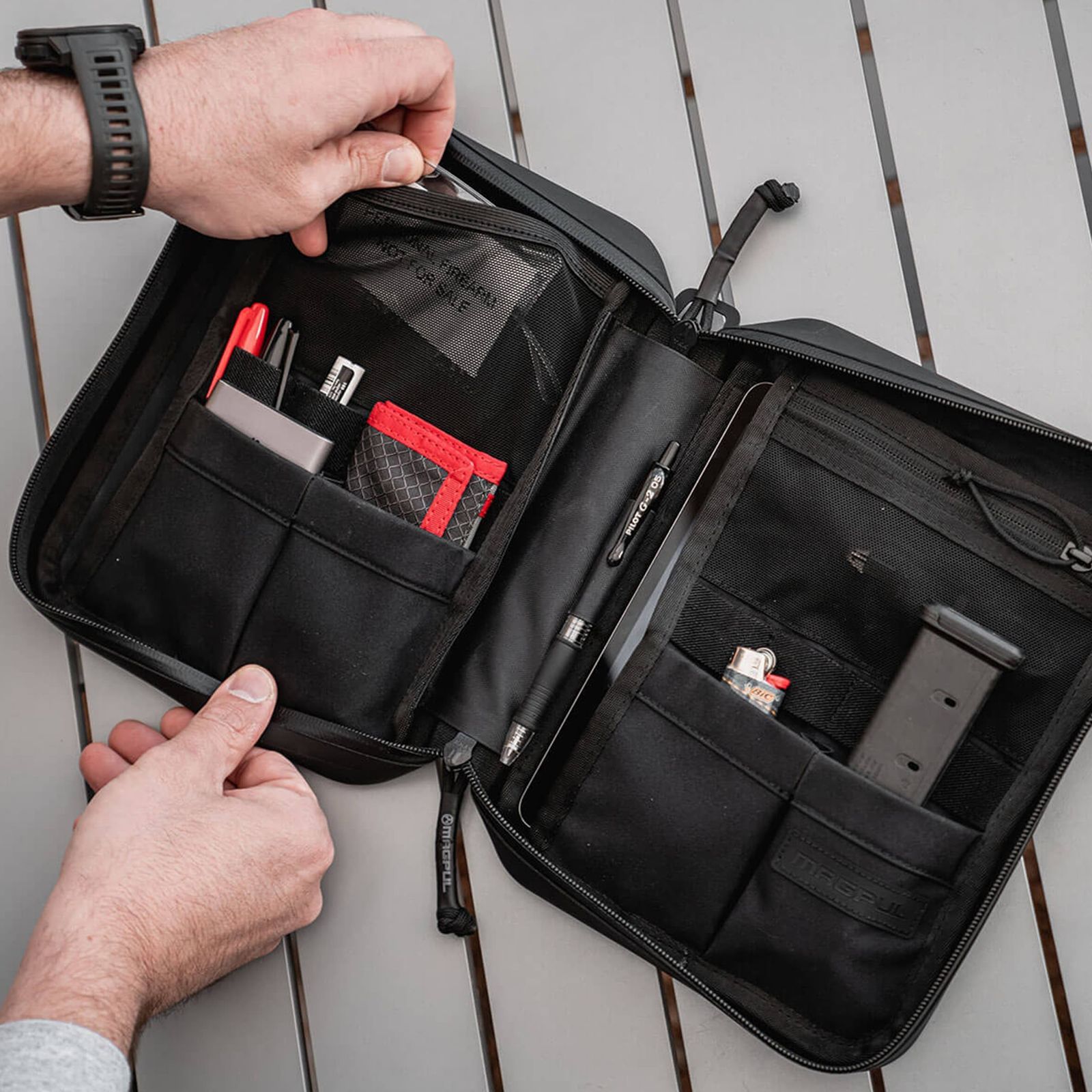 MAGPUL ポーチ DAKA ユーティリティオーガナイザー MAG 1361 ラージ ピアノおもちゃ その他 