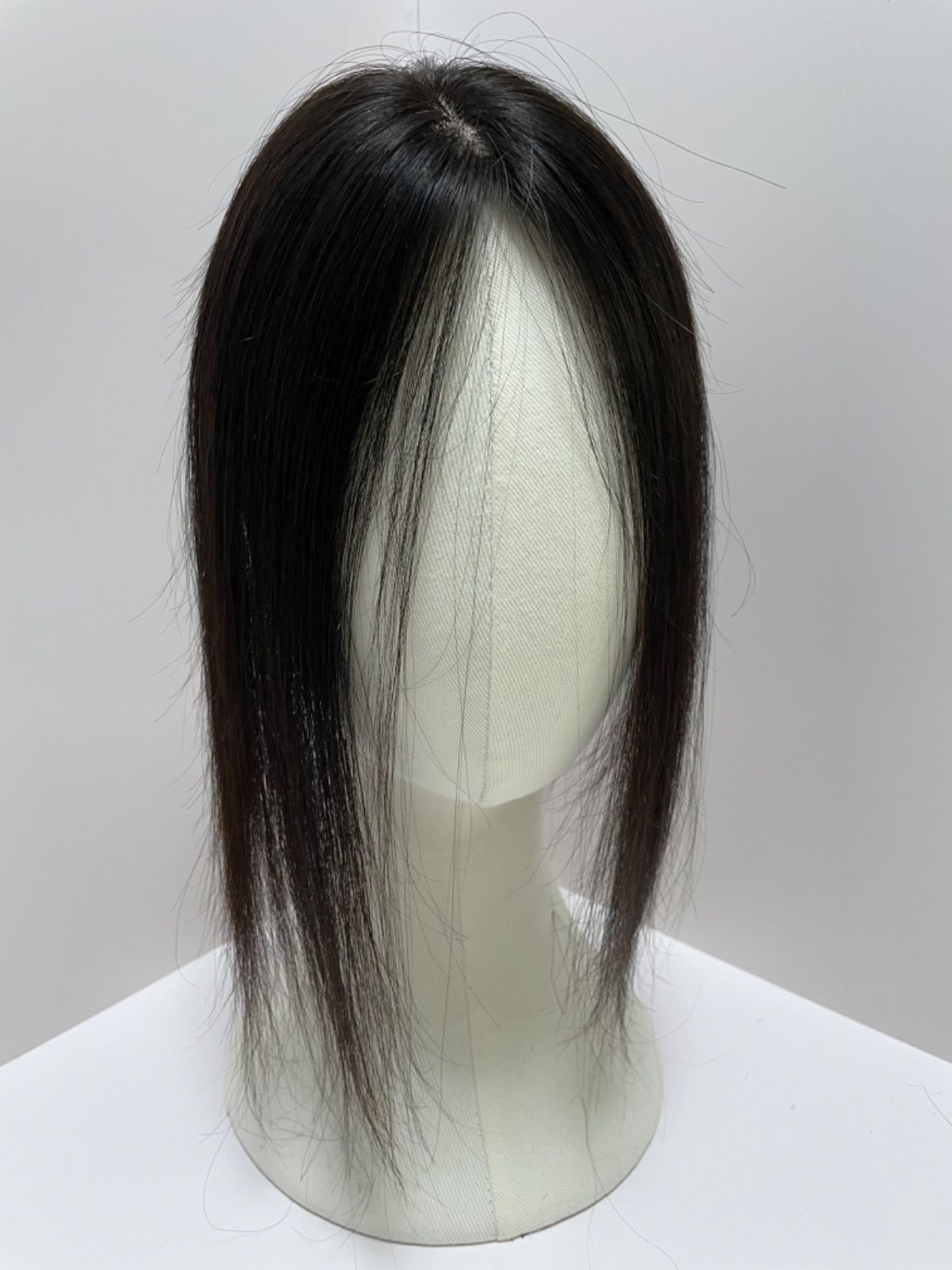 部分ウィッグヘアピース頭頂部ウィッグ前髪ウィッグ総手植え引き抜き製法つむじ隠しボリュームアップI型つむじ