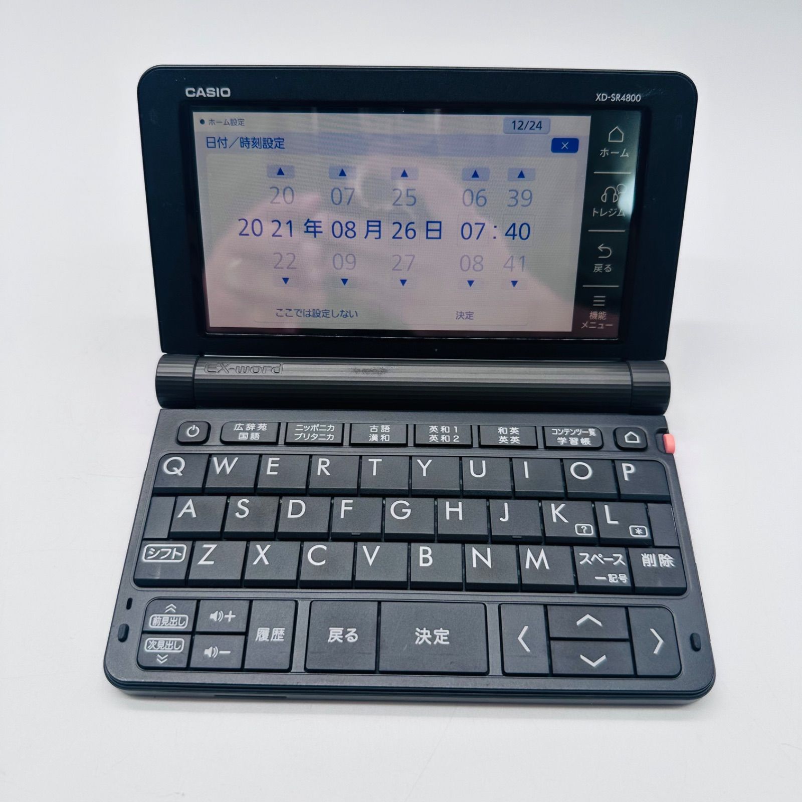 電子ブックリーダー CASIO 電子辞書 XD-SR4800