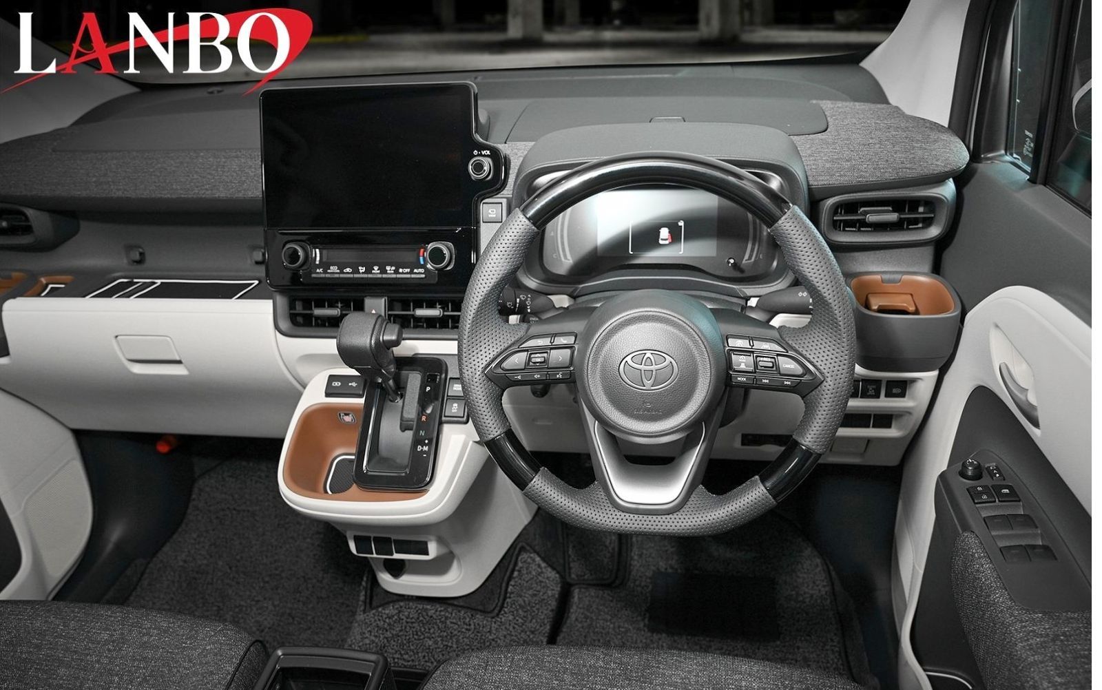 M s ヤリス MXPA10 KSP210 2020.2- LANBO オリジナル ガングリップ ステアリング ハンドル ピアノブラック ランボ 社外 パーツ 部品 インテリア 車内 内装 現行 カスタム コンビ YARIS LST266 FFCRYSTALESIA_COM