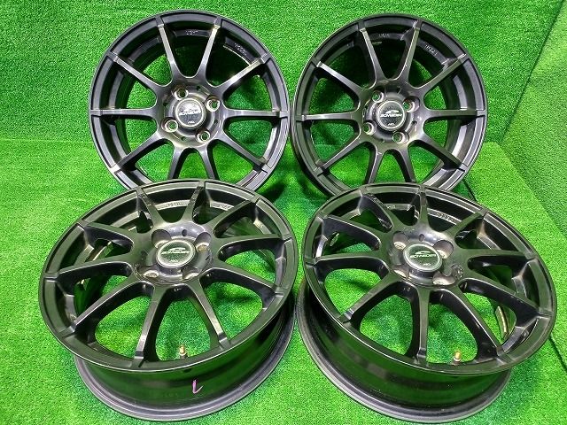 社外 MID シュナイダー 15ｲﾝﾁ 5.5J 4穴 4本 100 45