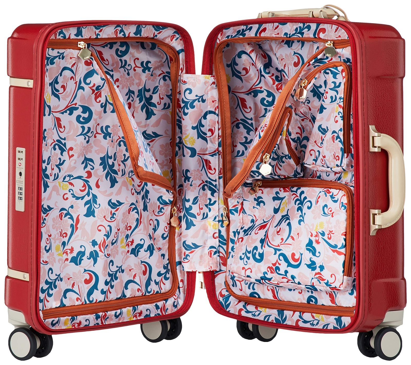  ハント スーツケース 双輪 キャスターストッパー エコバック付 キャリーケース ノートル その他 旅行かばん 小分けバッグ