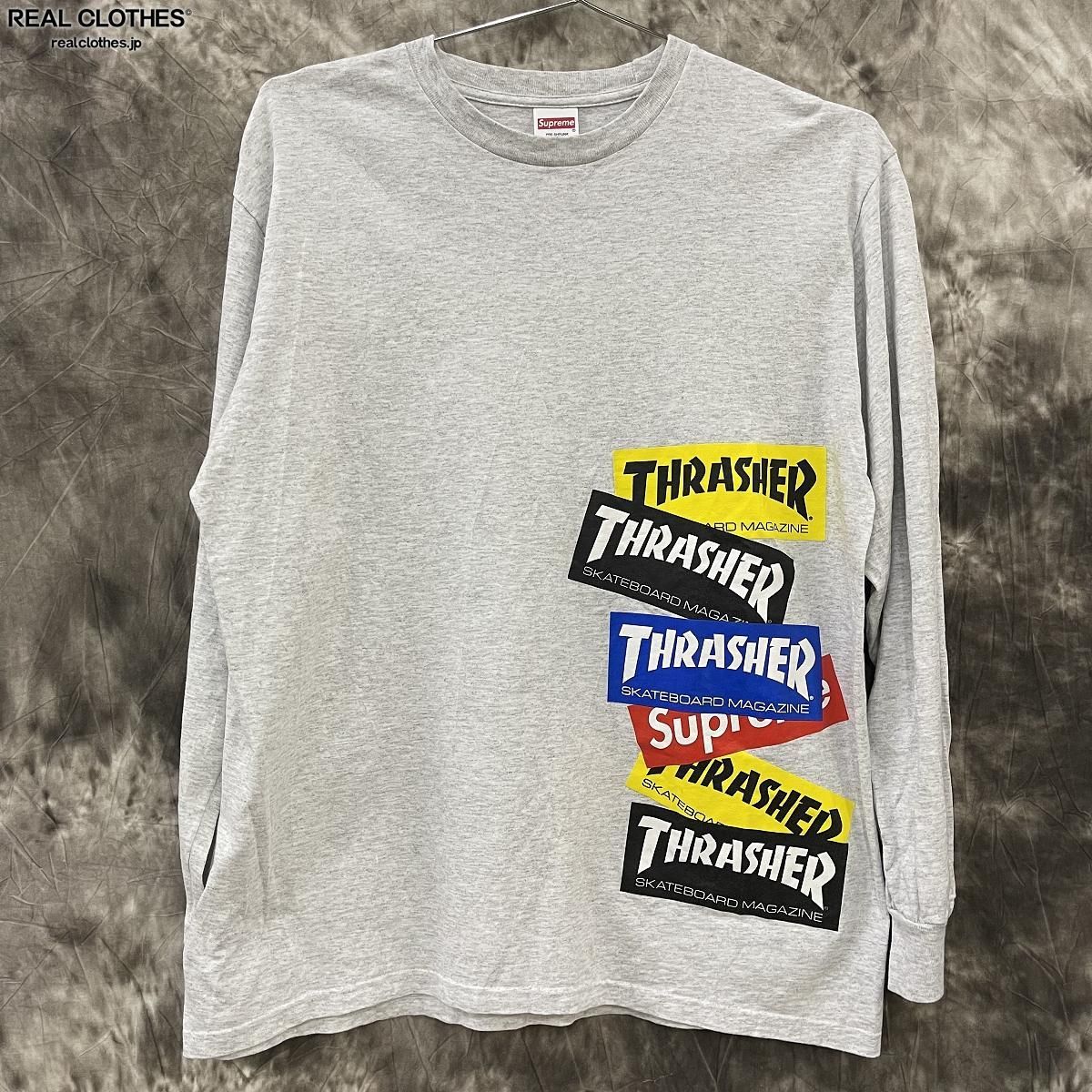 Supreme/シュプリーム×THRASHER/スラッシャー【21AW】 Multi Logo L/S 