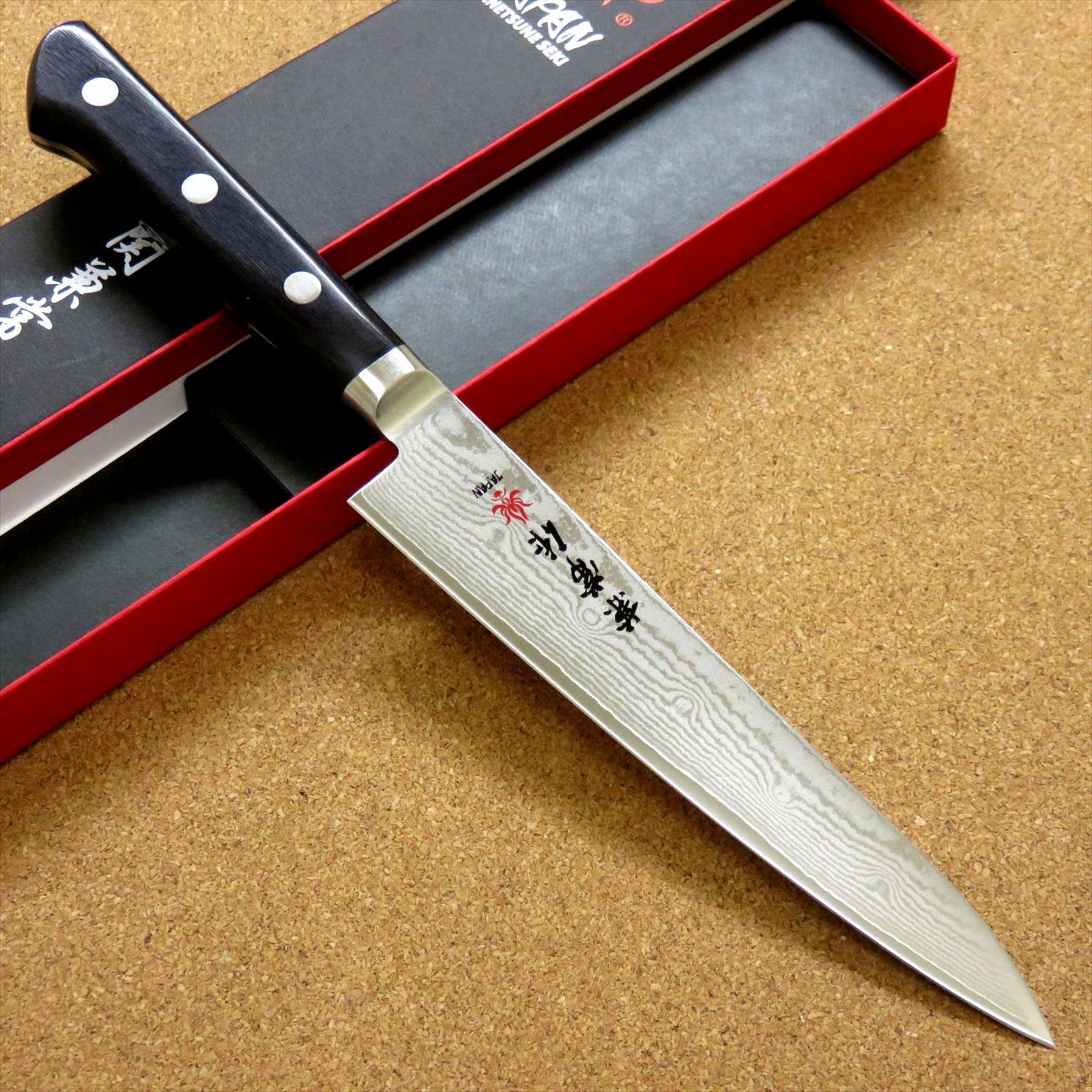 関の刃物 パーリングナイフ 90mm 三昧 ハイブリッドスプラッシュ ダマスカス 関の刃物 パーリングナイフ 90mm 三昧 ハイブリッドスプラッシュ