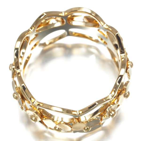 ショーメ リング オルタンシア 紫陽花 56号 K18YG #170631 - メルカリ 