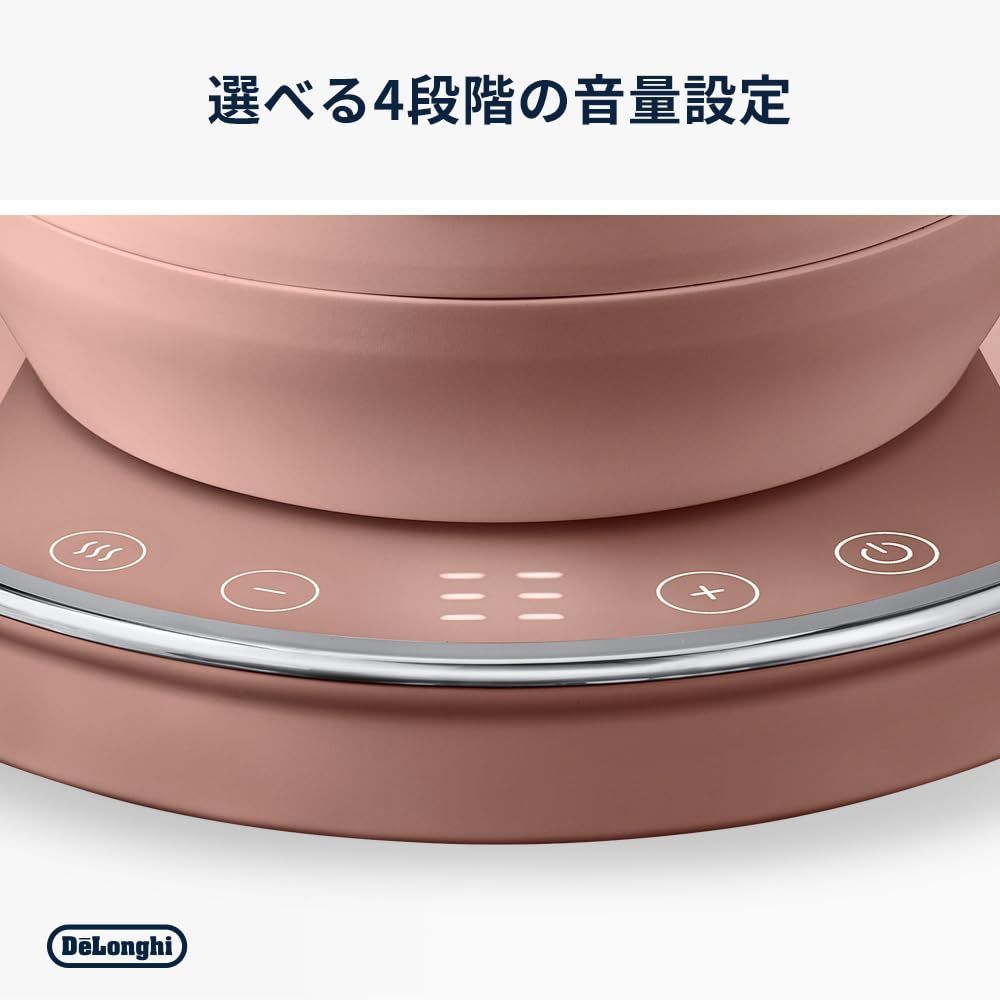 数量 De Longhi デロンギ 電気ケトル エクレティカ KBY1210J-PK 温度調整機能付き WWW_KANDAIZUMI_COM
