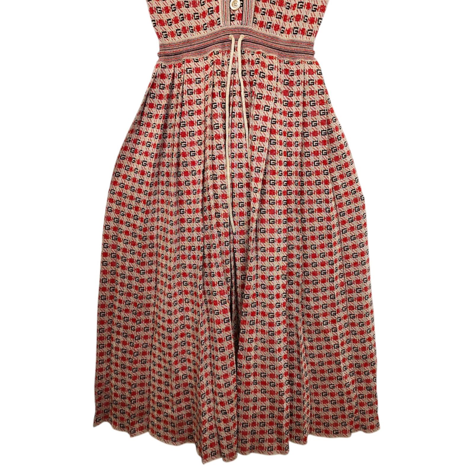 GUCCI ダブルG 半袖ポロドレスミニワンピースグッチ