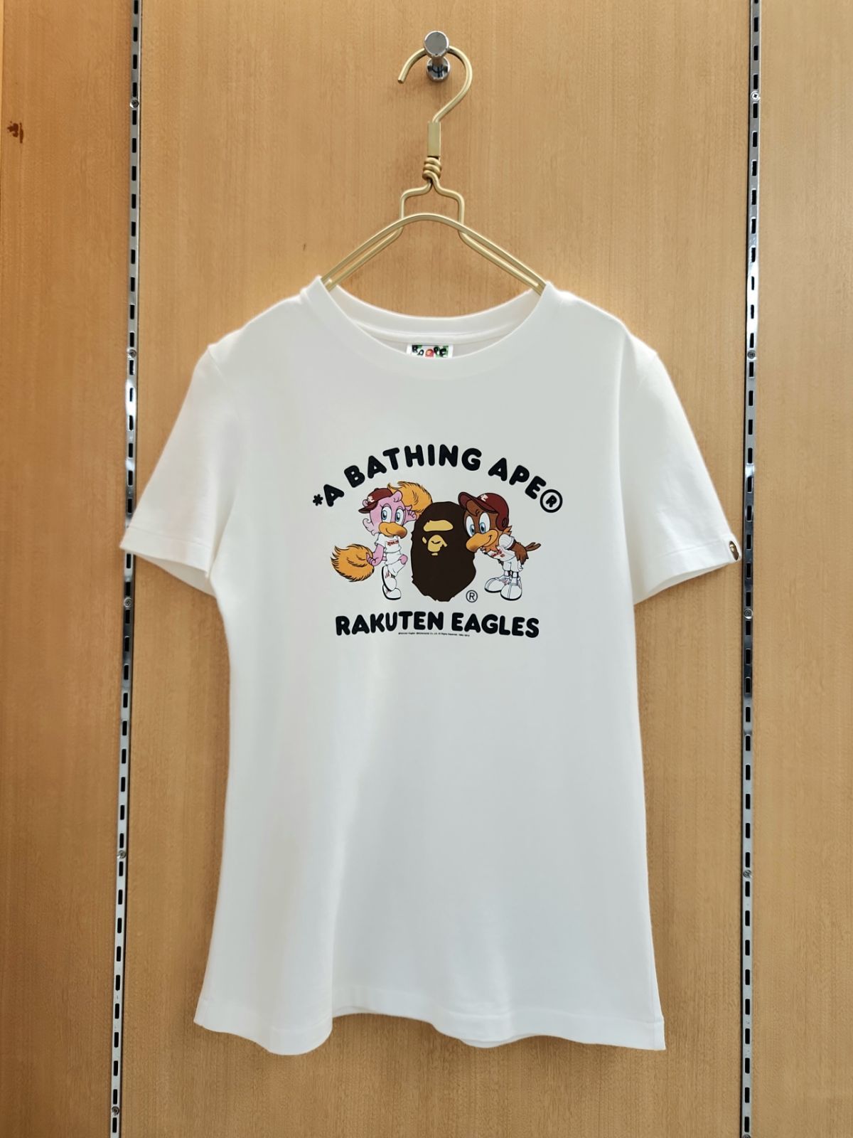 A BATHIG APE × 楽天イーグルス コラボTシャツ S アベイシングエイプ 
