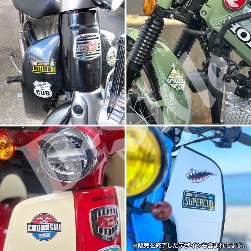 2枚Set】125cc SOHC ステッカー モンキー DAX C125 Z125