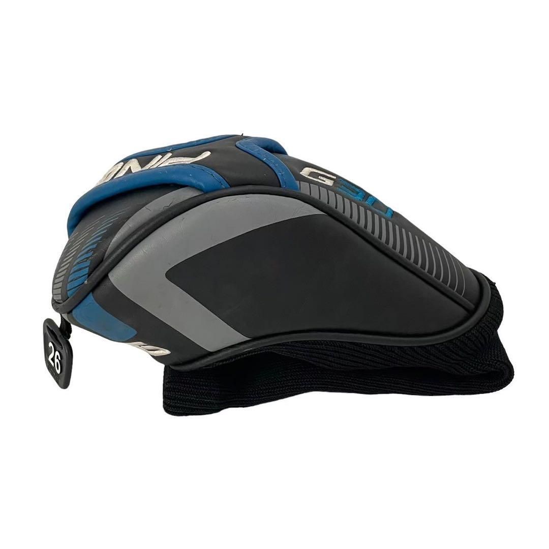 PING ピング ユーティリティヘッドカバー 黒 白 青 G30 ゴルフ