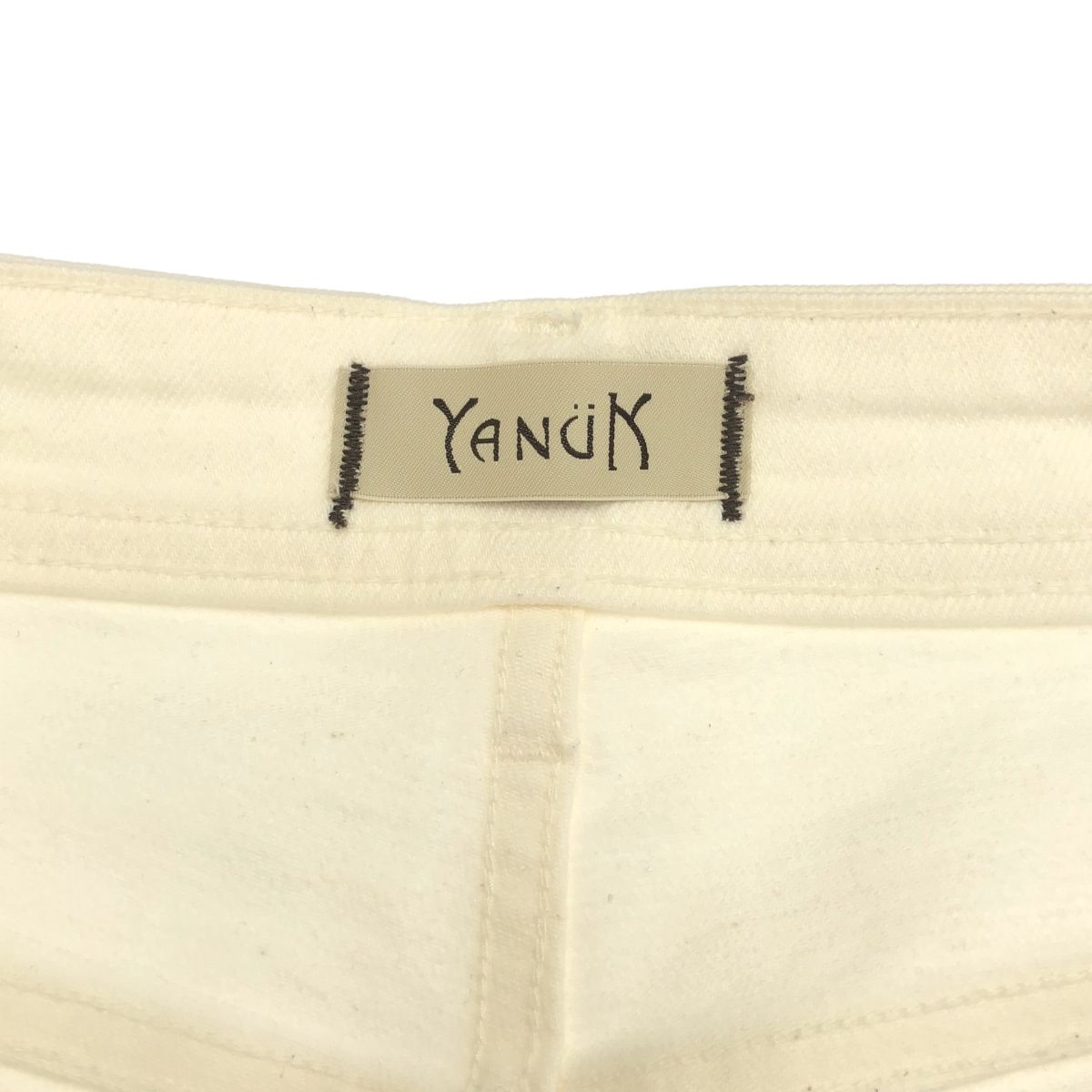 YANUK ヤヌーク LEA BOYS STRAIGHT WHS レア ボーイズストレートデニム