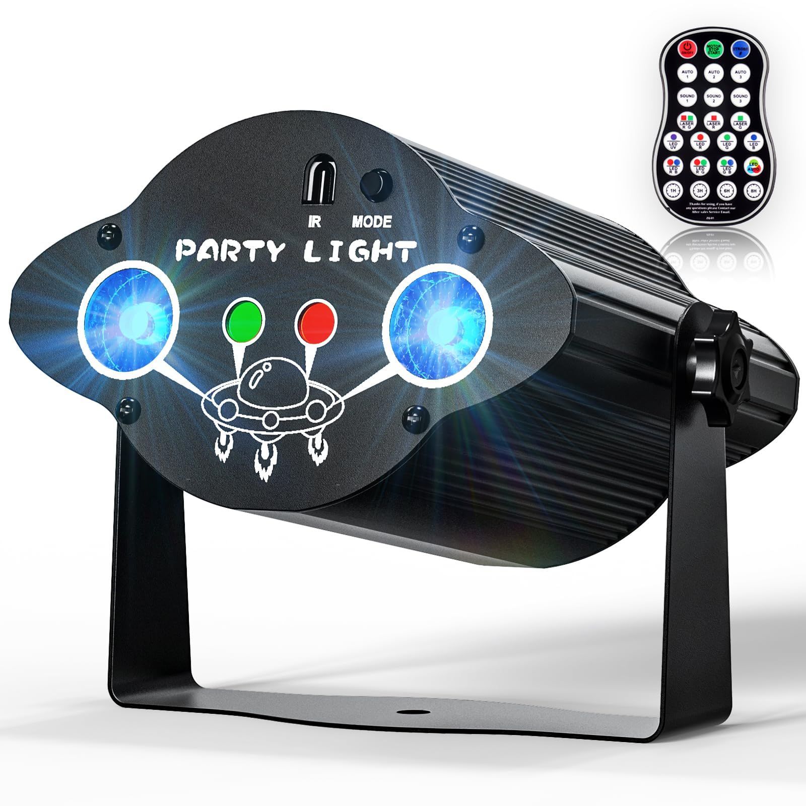 特価セール】ディスコライト 3-in-1 RGB(赤・緑・青) レーザー