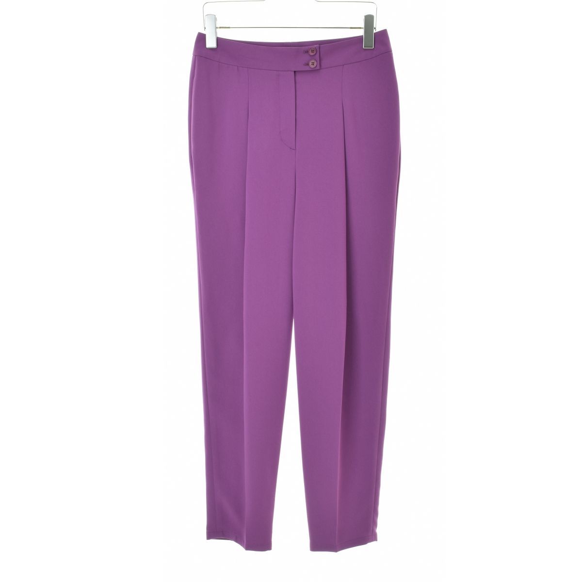 パンツ theory luxe Row Crepe Malen St BK 38 theoryluxe】ROW CREPE MALEN STパンツ