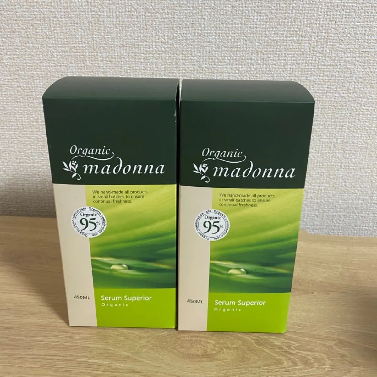 オーガニックマドンナ セラムスーペリア 450ml×2本 - マタニティ