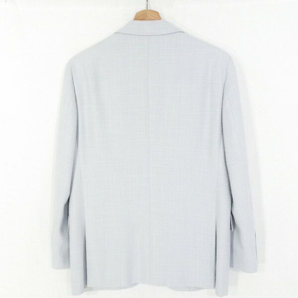 75 OFF ヒッキーフリーマン Hickey Freeman ジャケット AB4 MJK1579 Mサイズ ライトラベンダーブルー メンズ テーラードジャケット ウール×シルク デルフィーノ生地 ブレザー 秋冬 052-02F
