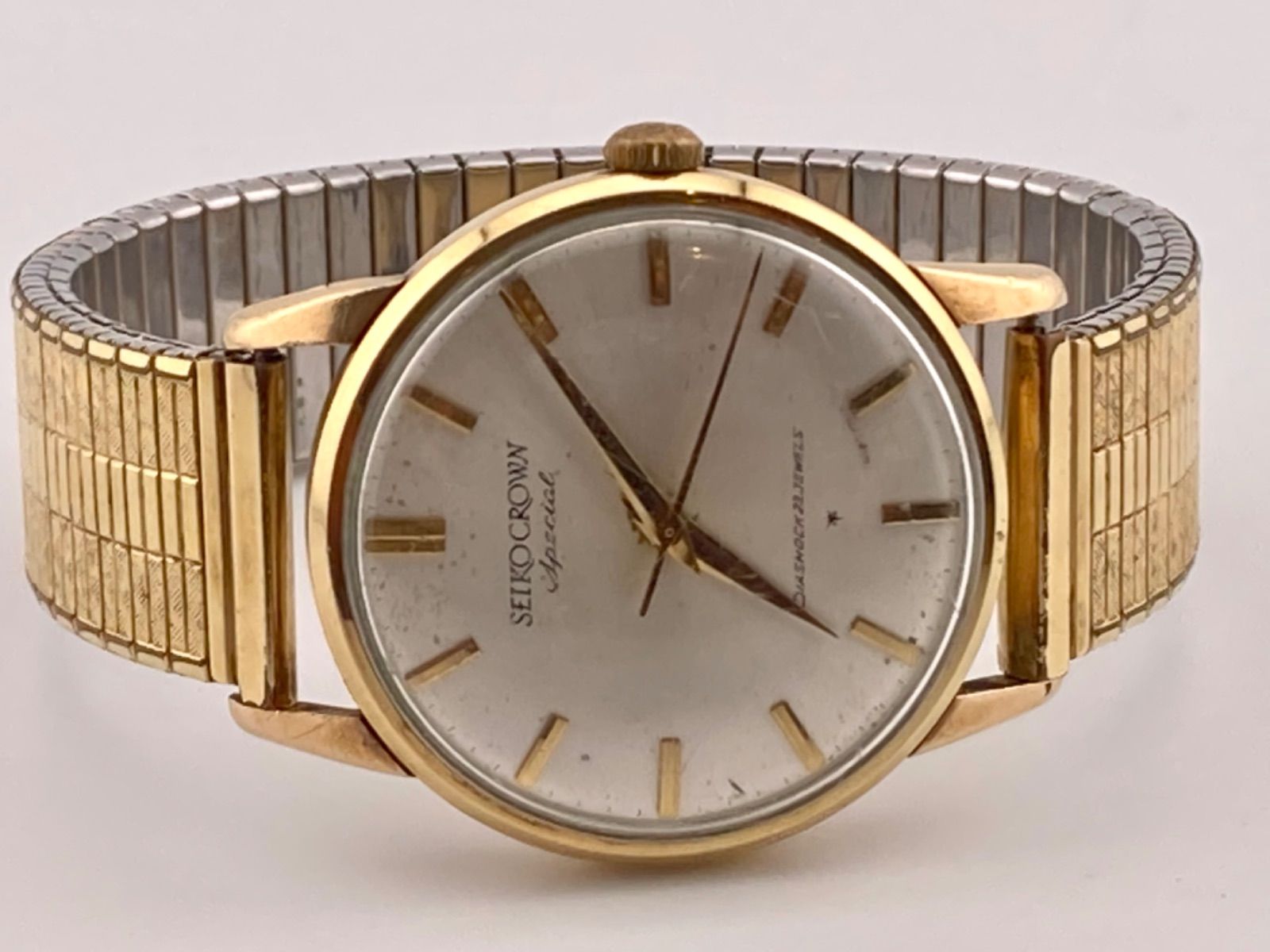 SEIKO CROWN スペシャル 腕時計 手巻き 15021E 23石 SEIKO クラウン 21 