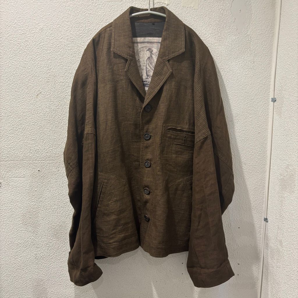 ZIGGY CHEN ジギーチェン 24SS OVERSIZED TWO FACE WORKERS