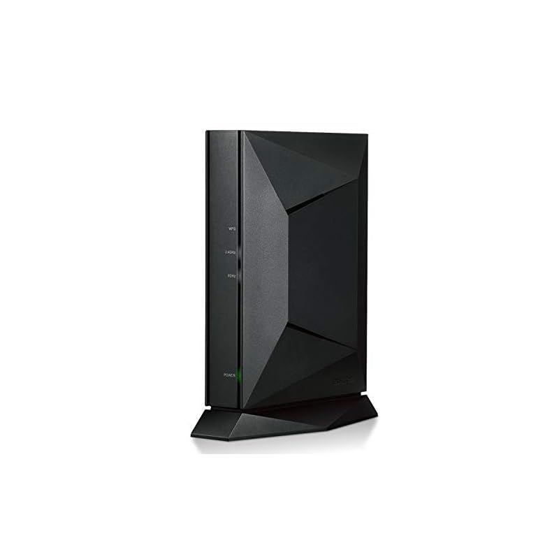 エレコム WiFi ルーター Wi-Fi6 11ax 2402+800Mbps フレッツ光・光コラボ IPv6(IPoE)対応 WRC-X3200GST3-B 1