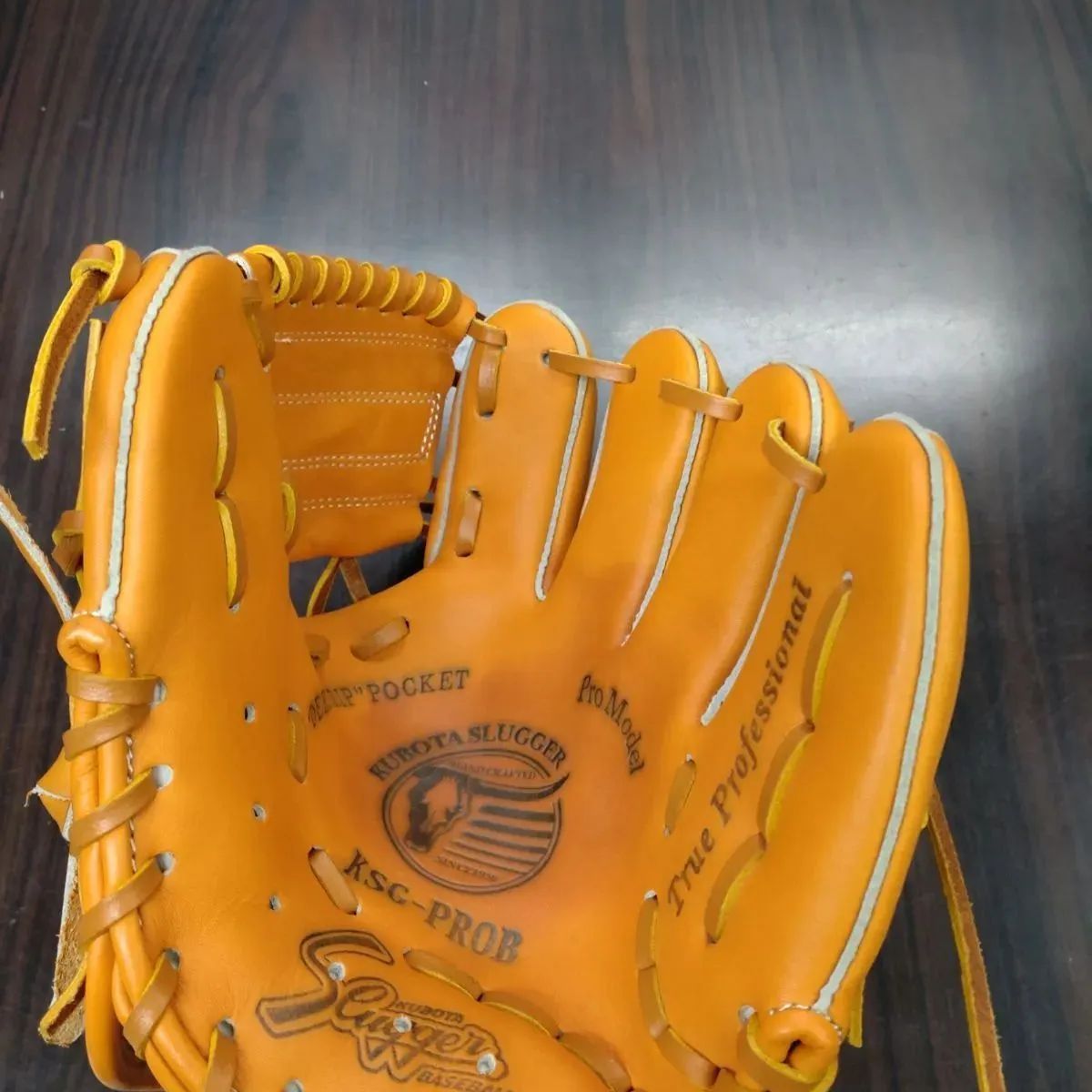 スラッガー 野球グローブ PROB 黄色 久保田スラッガートレーニング用