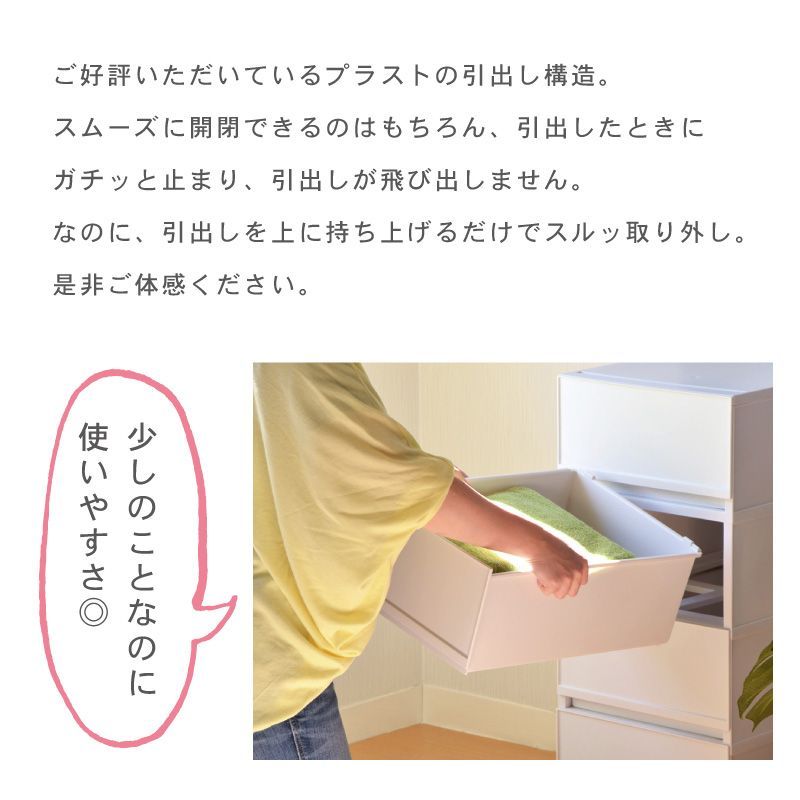 収納ケース プラスチック 引き出し チェスト 幅34cm 日本製 衣装ケース 奥行45cm 3段 ほこりの入りにくい 中が見えない ほこり ≪人気ベビー≫収納ケース 衣装 （ 奥行