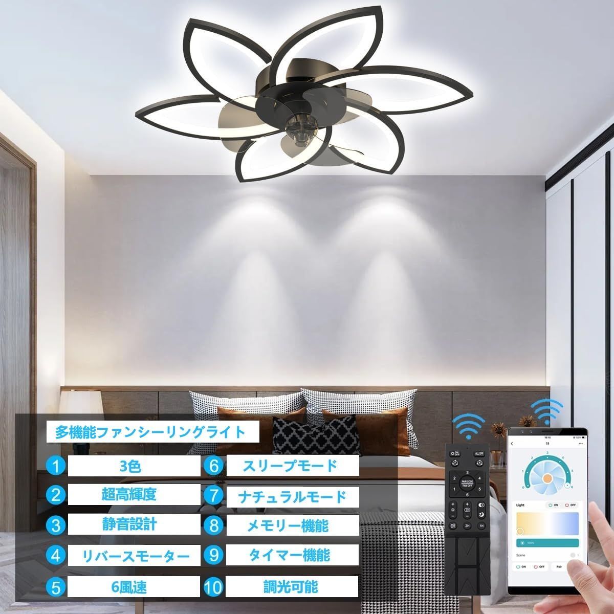 タイマー機能 ファン正逆回転