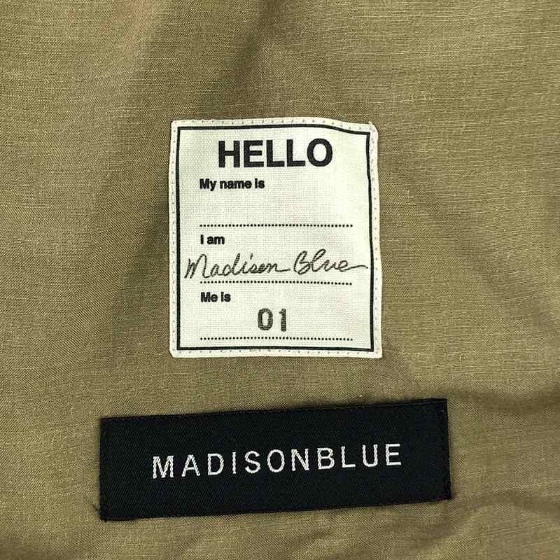 MADISON BLUE / マディソンブルー | MILITARY ANORAK L/RI LAWN
